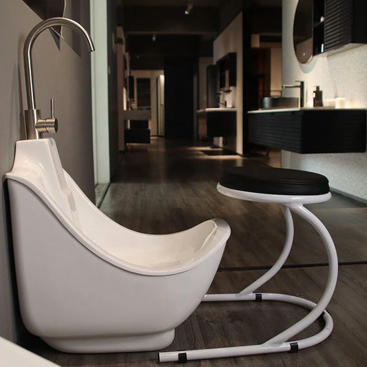 Wudu ablution station with separate Stool WD049