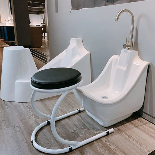 Wudu ablution station with separate Stool WD049