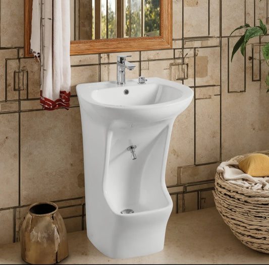 Round Dual Level Wudu Ablution Sink – Foot Wash Basin