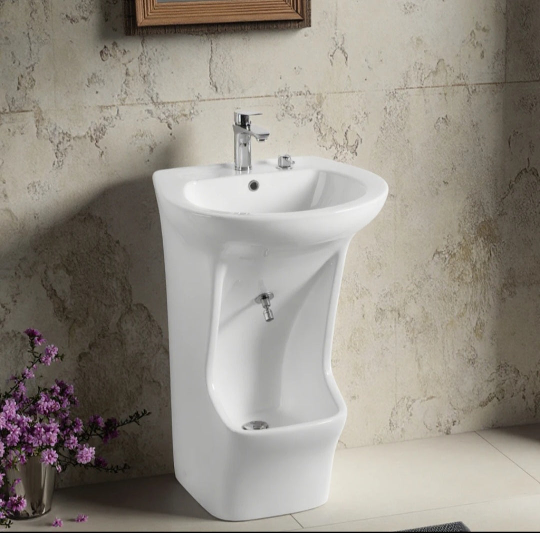 Round Dual Level Wudu Ablution Sink – Foot Wash Basin