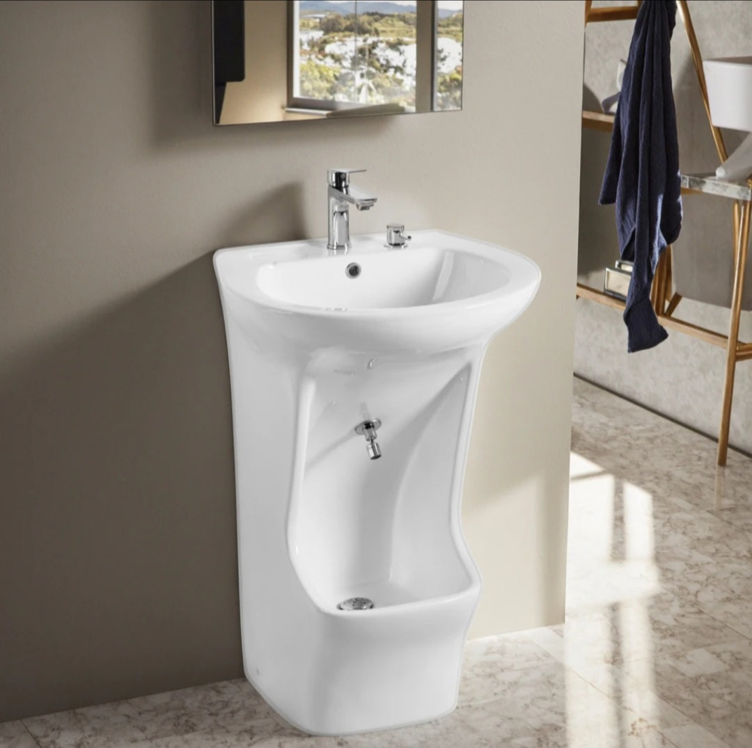 Round Dual Level Wudu Ablution Sink – Foot Wash Basin