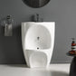 Round Wudu Sink with foot wash basin-WD039