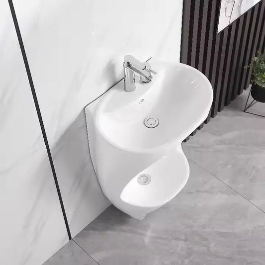 Wudu Sink with foot wash basin-WD039.