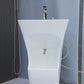 Wudu basin with foot wash sink WD079