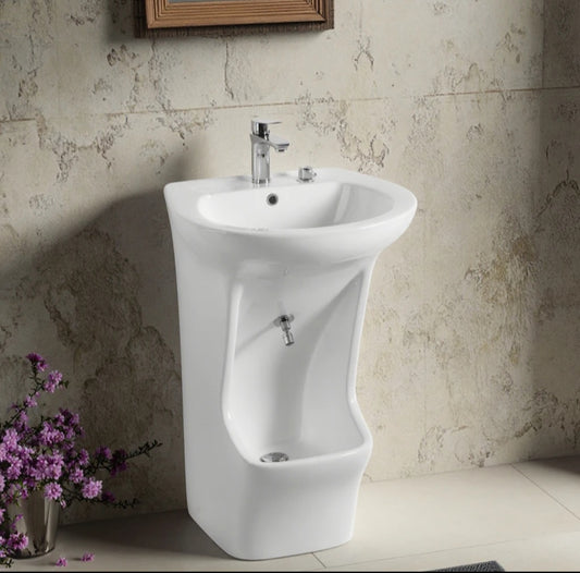 Round Dual Level Wudu Ablution Sink – Foot Wash Basin