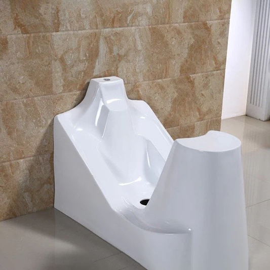 Wudu wash basin classic with integrated seat