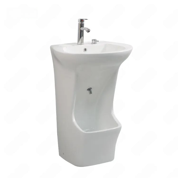 Round Dual-Level Wudu Ablution Unit with Foot Wash Station – WD029