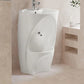 Dual level wudu wash basin with foot sink